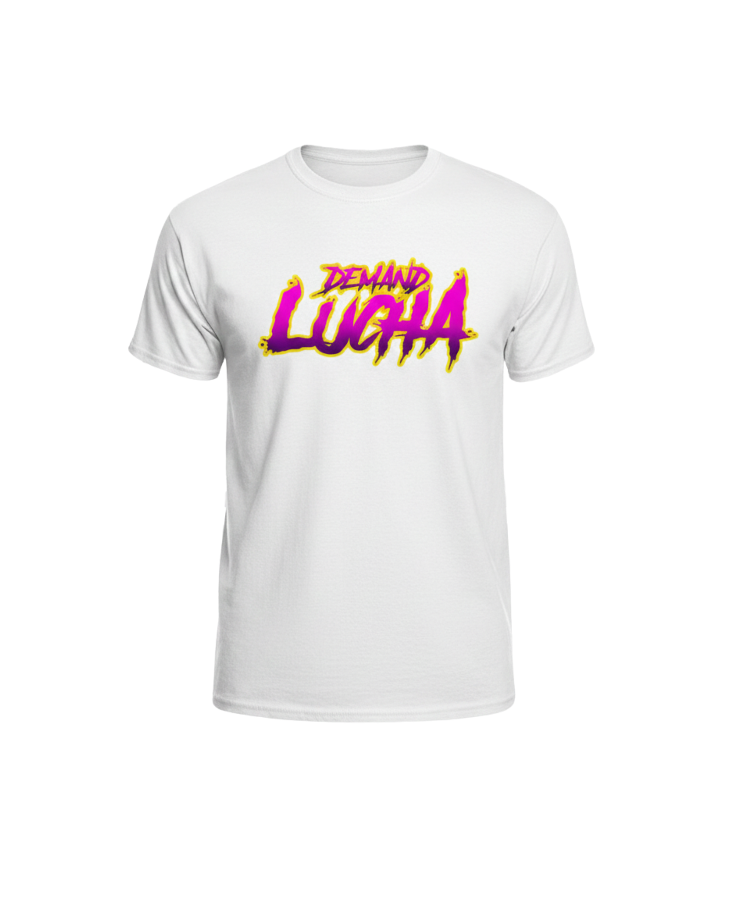 Demand Lucha Lettering T-Shirt