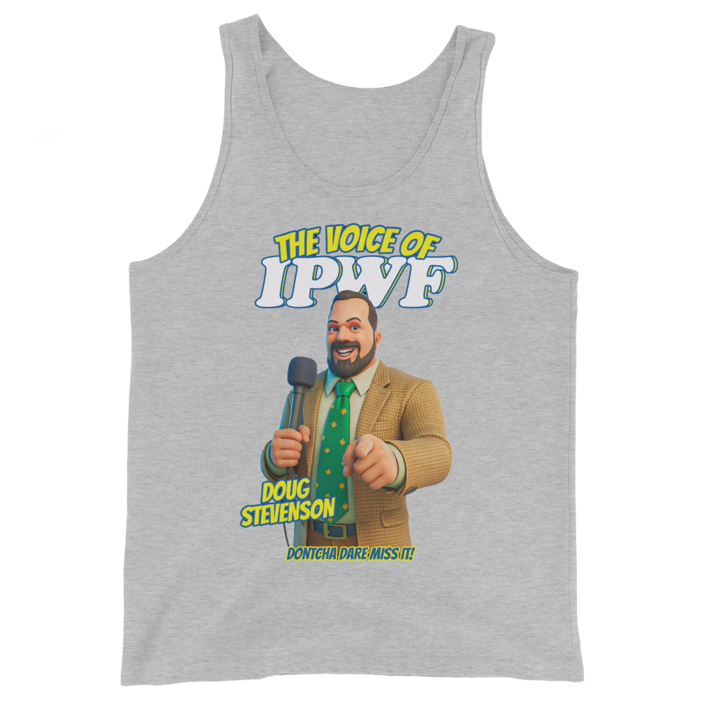Doug Stevenson: Official "Voice of IPWF" Tank Top