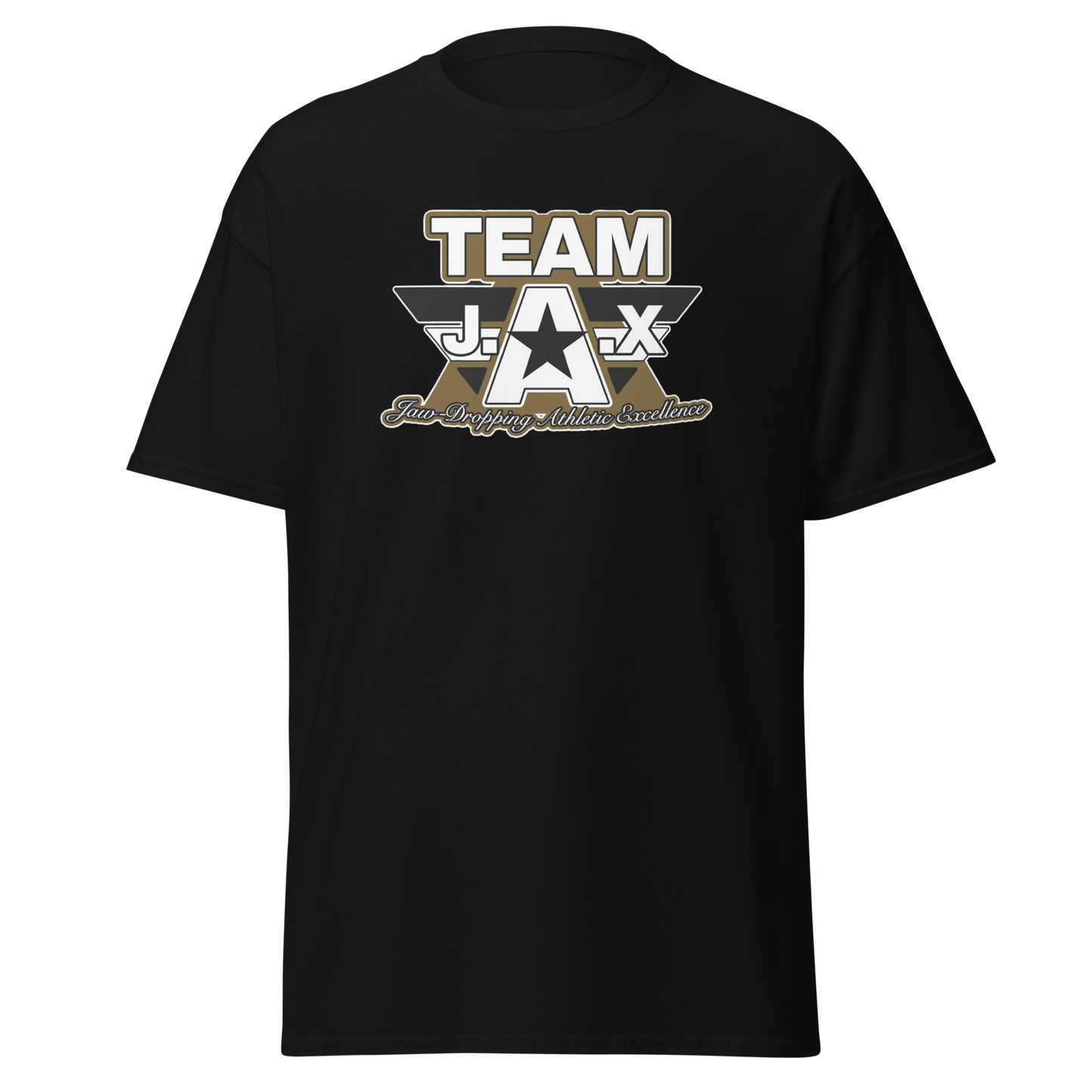 Team JAX: "Jaw-Dropping Athletic Excellence" Men's T-Shirt