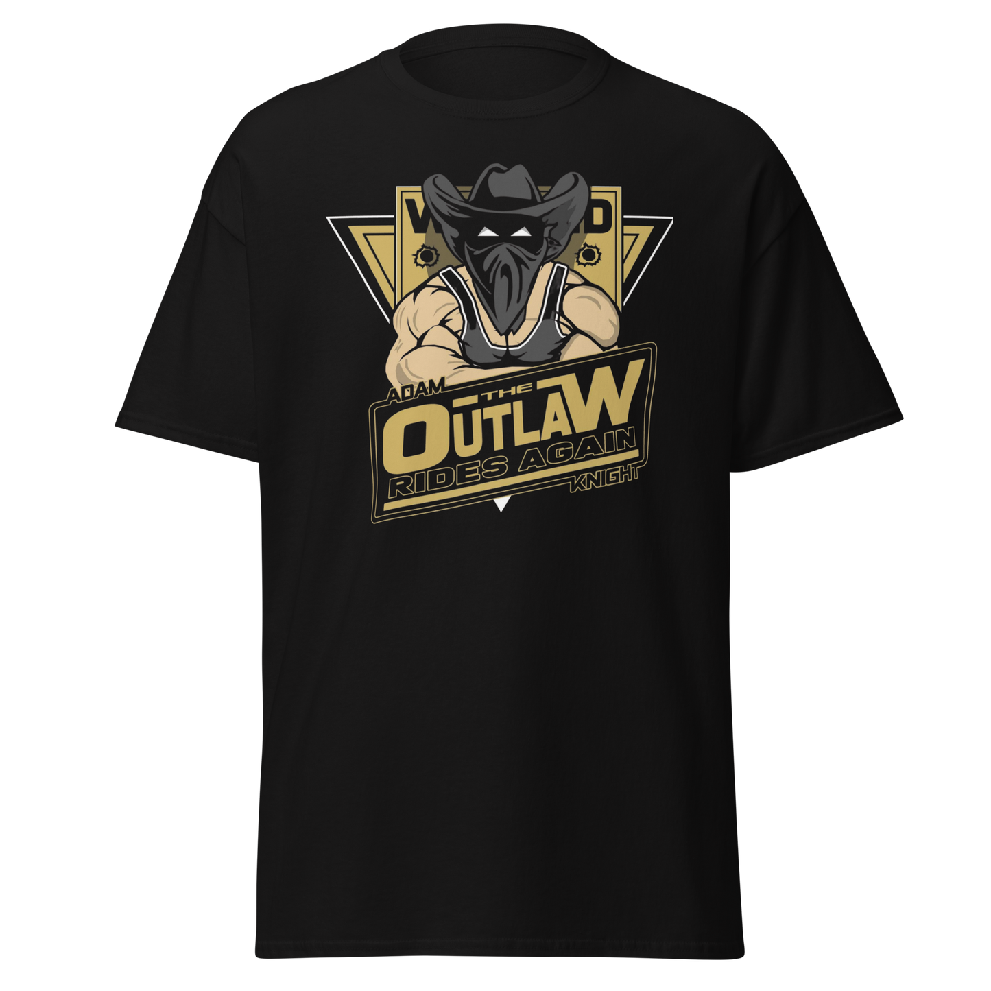 "Outlaw" Adam Knight: "The Outlaw Rides Again" Men's T-Shirt