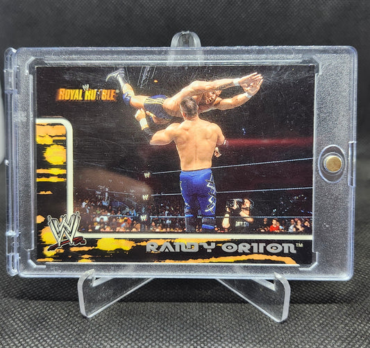 RANDY ORTON WWE FLEER ROYAL RUMBLE #14 ROOKIE CARD RC