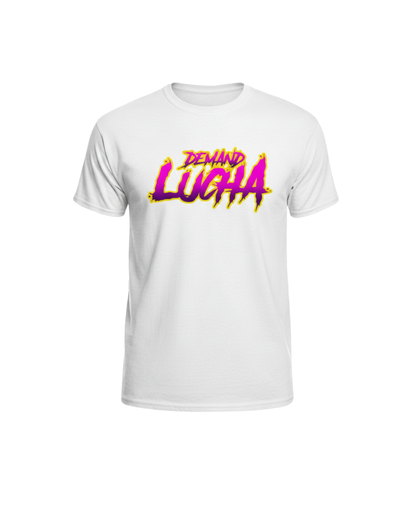 Demand Lucha Lettering T-Shirt