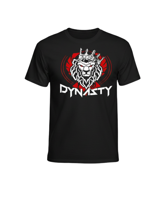 DYNASTY Dual-Sided T-Shirt: Red Logo & "Leave A Legacy"