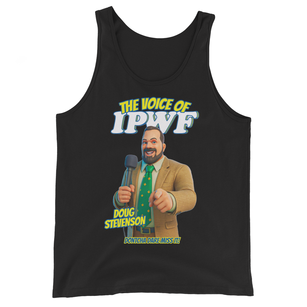 Doug Stevenson: Official "Voice of IPWF" Tank Top