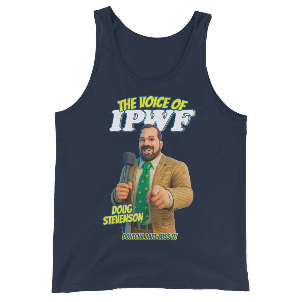 Doug Stevenson: Official "Voice of IPWF" Tank Top