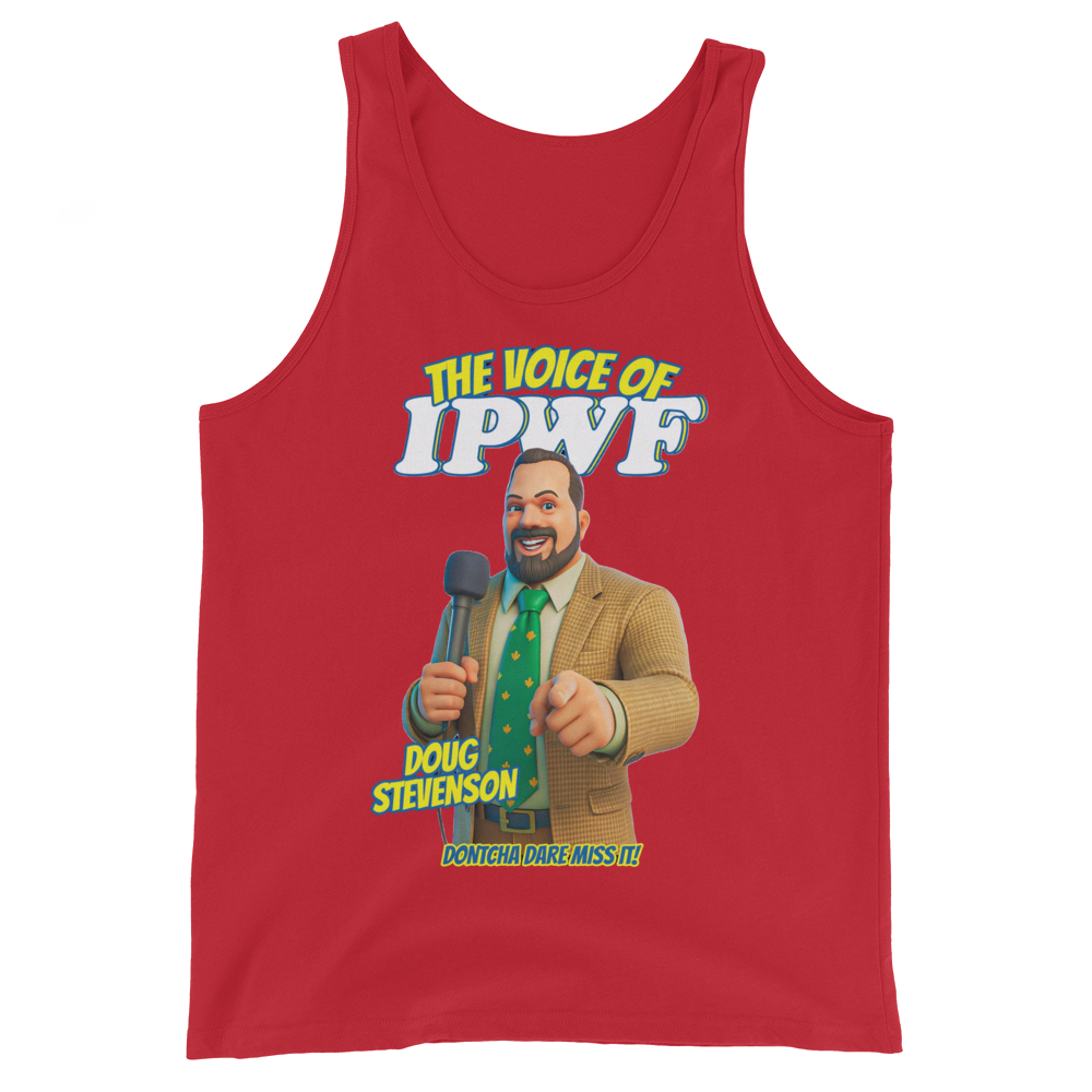 Doug Stevenson: Official "Voice of IPWF" Tank Top