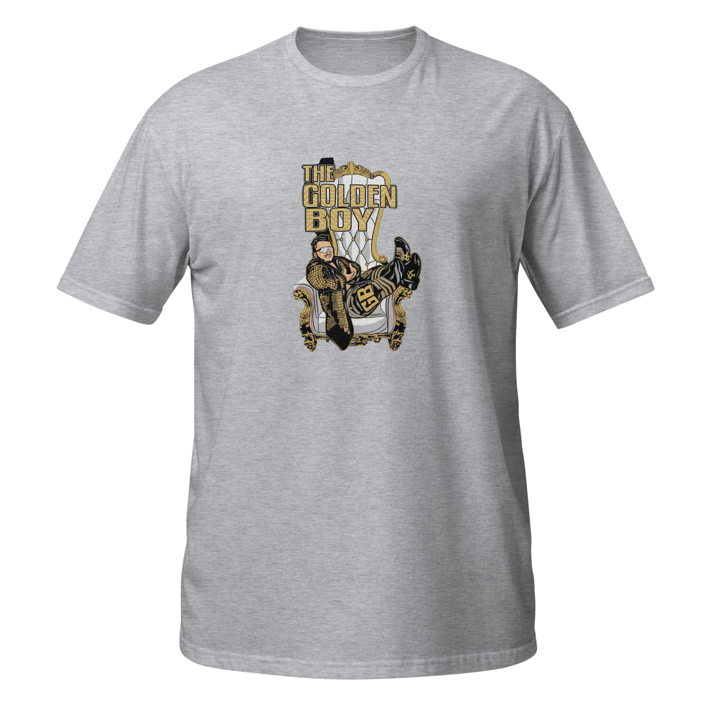 Golden Boy Brandon Bowman T-Shirt (The Throne Design)