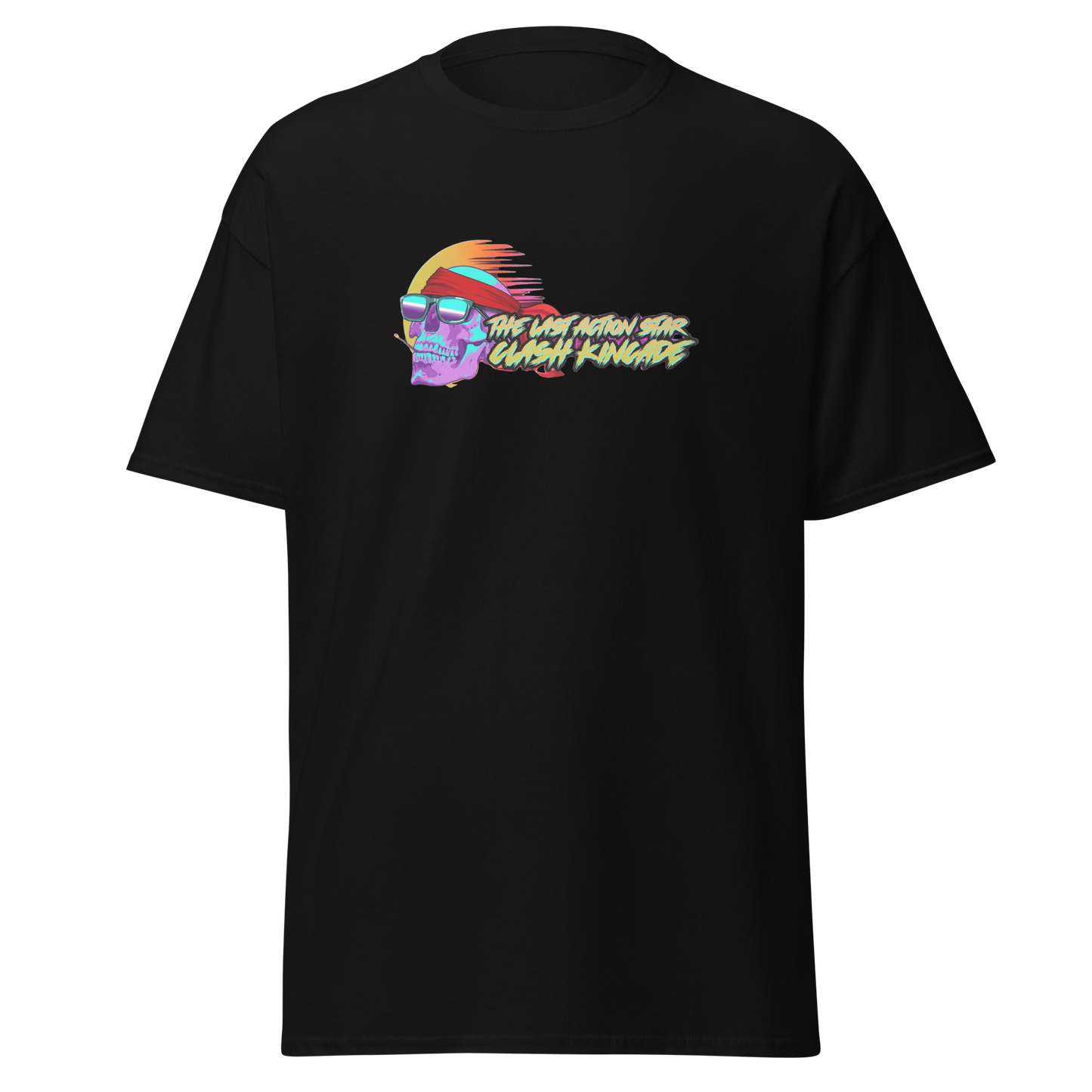 "The Last Action Star" Clash Kincade Retro Skull Men's T-Shirt