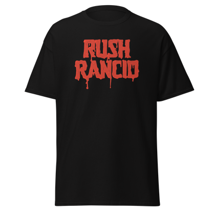 Rush Rancid Men's T-Shirt (ADHD For Life Dual-Sided Print)