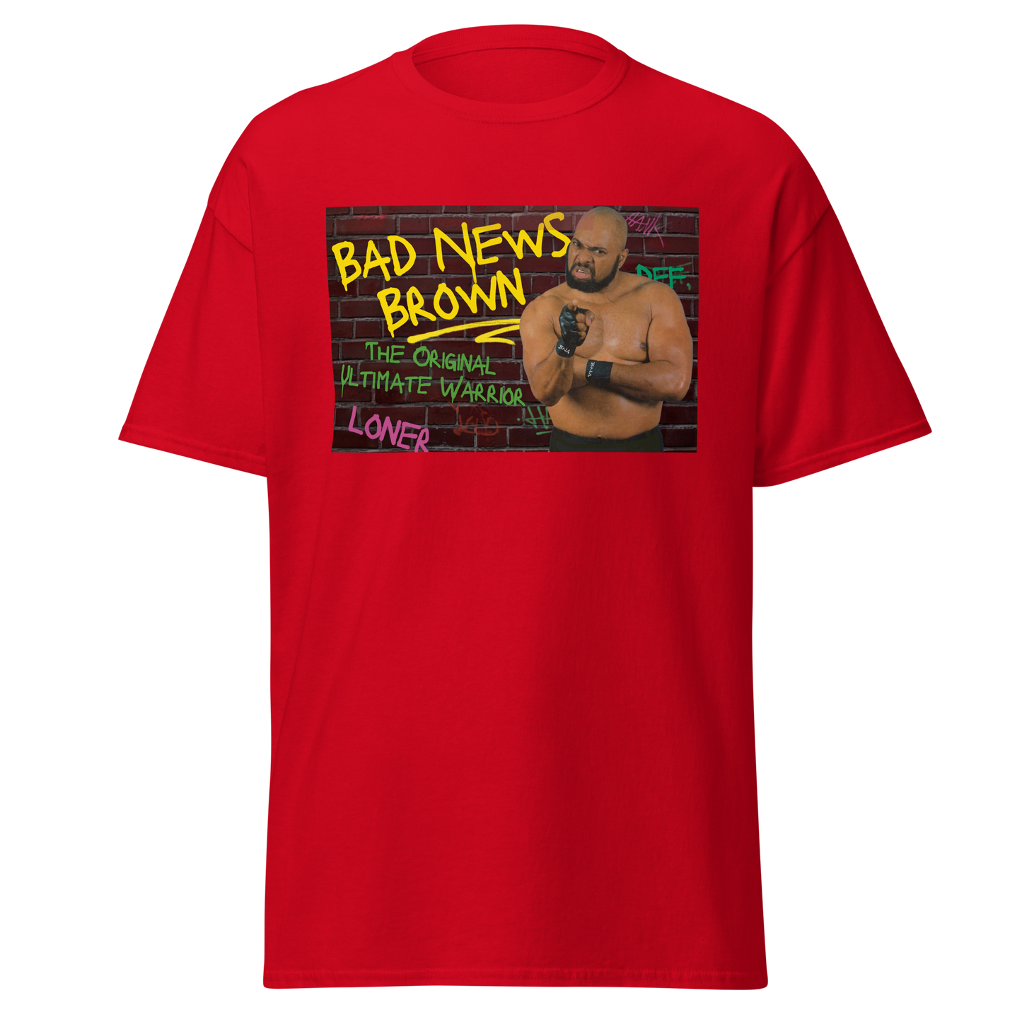 Bad News Brown: Official "The Original Ultimate Warrior" Tee