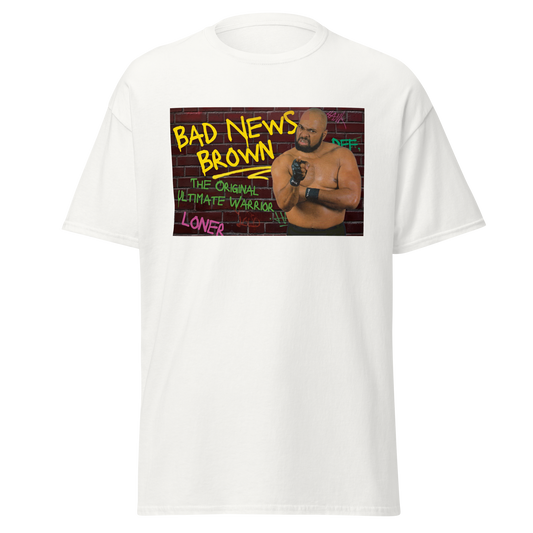 Bad News Brown: Official "The Original Ultimate Warrior" Tee