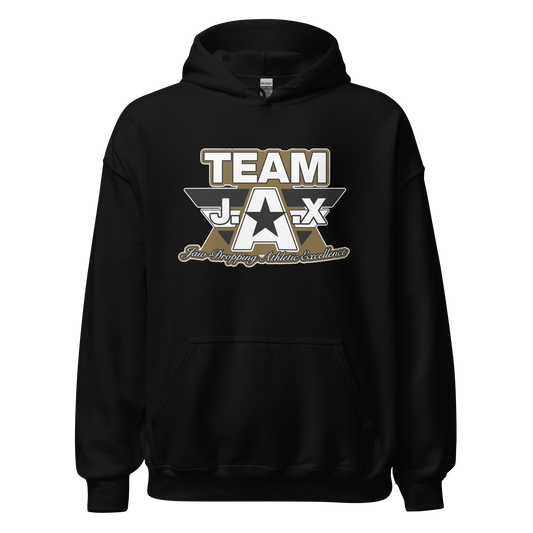 Team JAX: "Jaw-Dropping Athletic Excellence" Hoodie