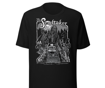 The Soultaker Dual-Sided Men's T-Shirt (Cemetery / No Souls Matter)