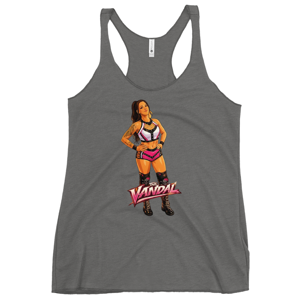 "The Vandal" Chantal: Ladies Signature Racerback Tank
