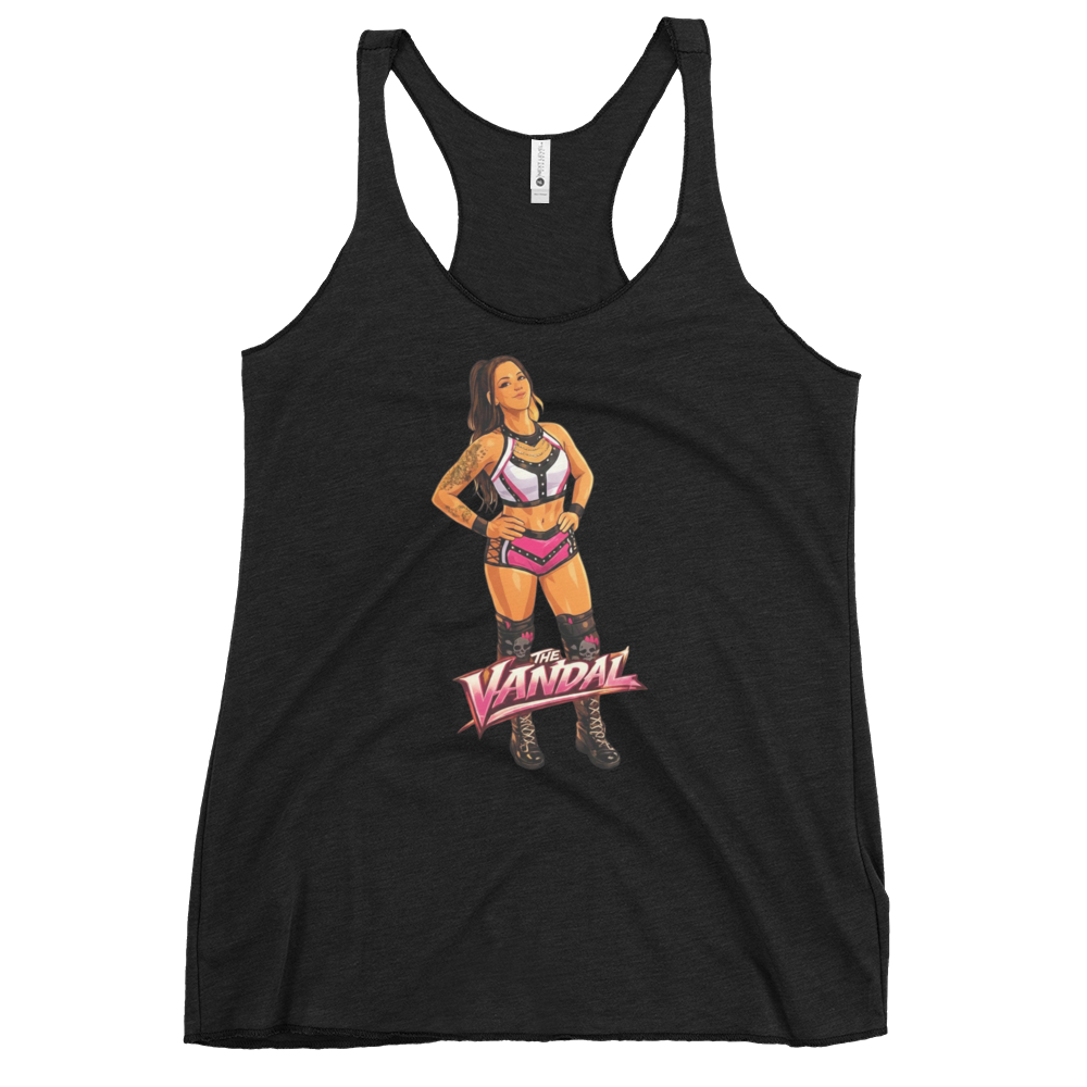 "The Vandal" Chantal: Ladies Signature Racerback Tank