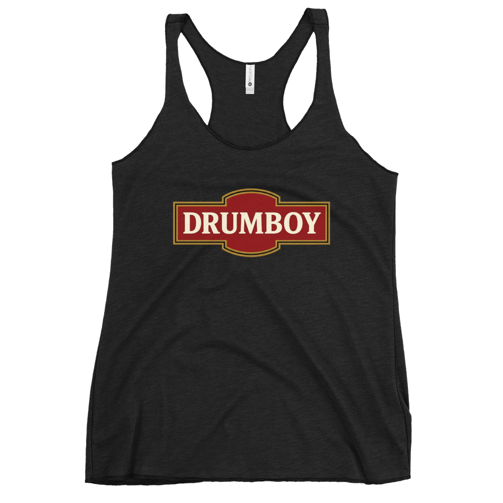 Drumboy Logo Women's Racerback Tank Top