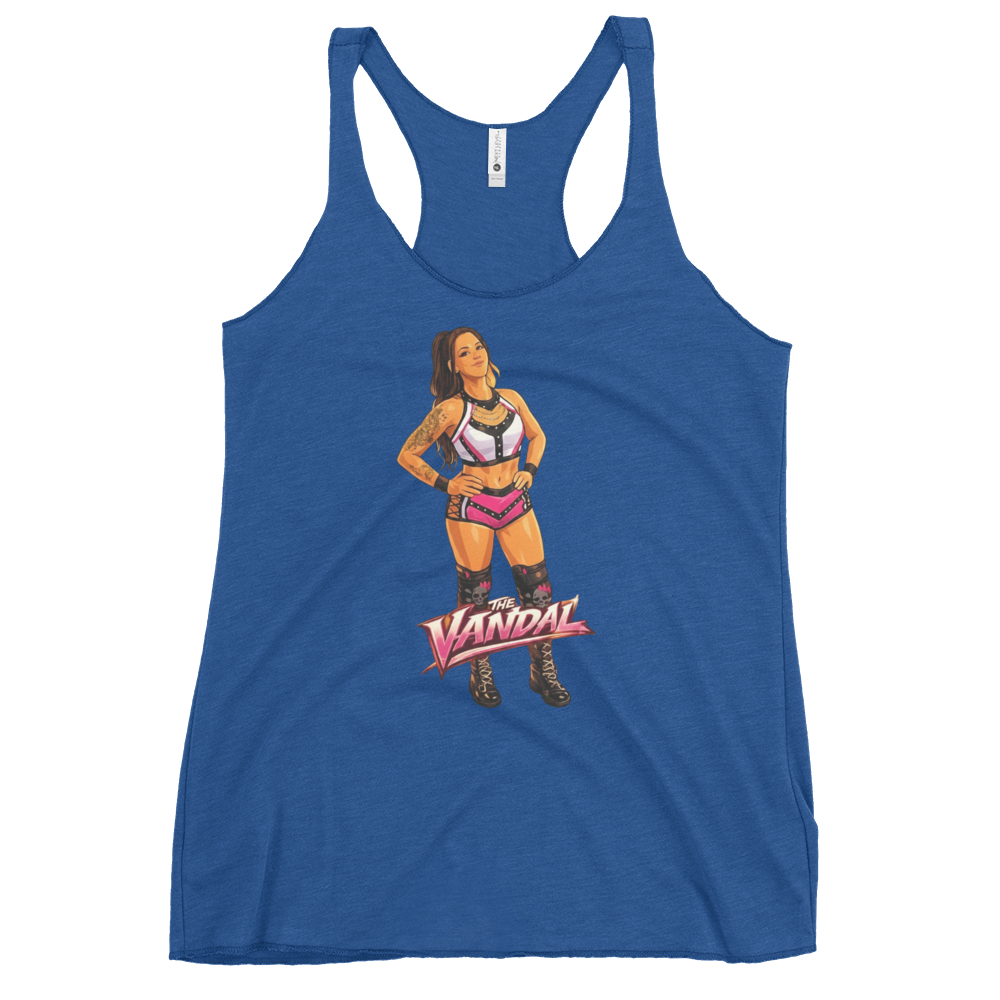"The Vandal" Chantal: Ladies Signature Racerback Tank